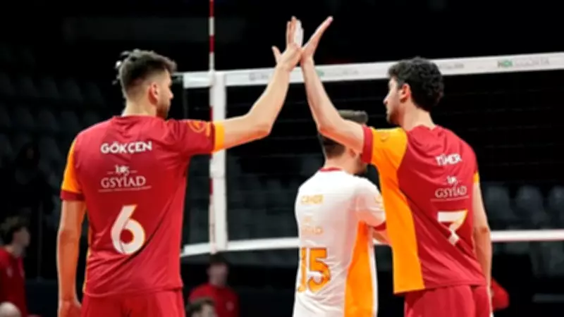 Galatasaray, CEV Kupası'nda Saha Avantajını Kullanamadı: Mağlubiyet!