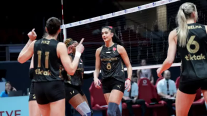 Galatasaray Daikin, Kupa Voley'de Kuzeyboru'yu 3-0 Geçerek Yarı Finalde