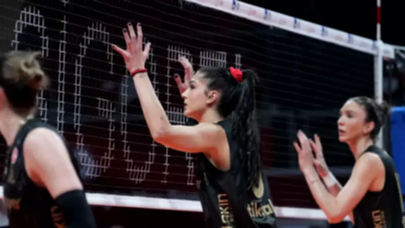 Galatasaray, Kuzeyboru'yu 3-0 Geçerek Kupa Voley'de Dörtlü Final'e Yükseldi