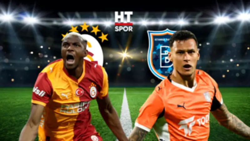 Galatasaray, Süper Lig Liderliğini Pekiştirmek İçin Başakşehir'i Konuk Ediyor