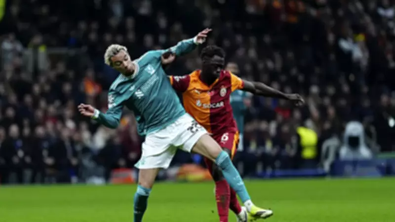 Galatasaray'da Davinson Sanchez, Liverpool Maçında Sarı Kartla Cezalı Duruma Düştü