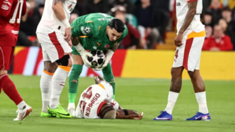 Galatasaray'da Liverpool Maçında İki Sakatlık Şoku: Osimhen ve Lang