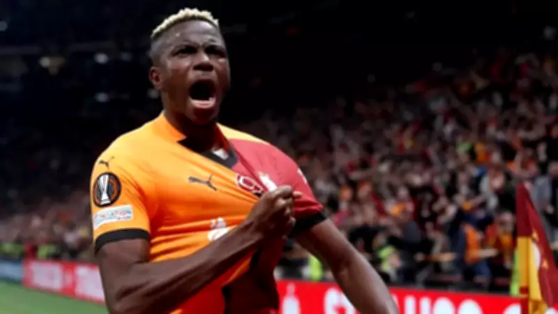 Galatasaray'da Osimhen Krizi: Nijeryalı Yıldız Yokken 5 Puan Kaybı