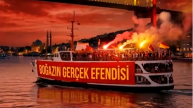 Galatasaray'dan Beşiktaş'a Sosyal Medyada Gönderme: Boğaz'ın Efendisi Biziz!
