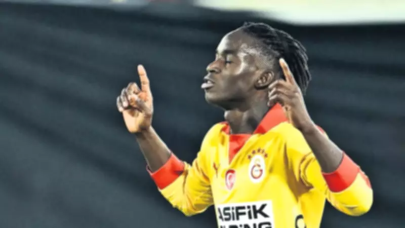 Galatasaray'ın Yeni Yıldızı Nhaga, İlk Golüyle Taraftarları Coşturdu