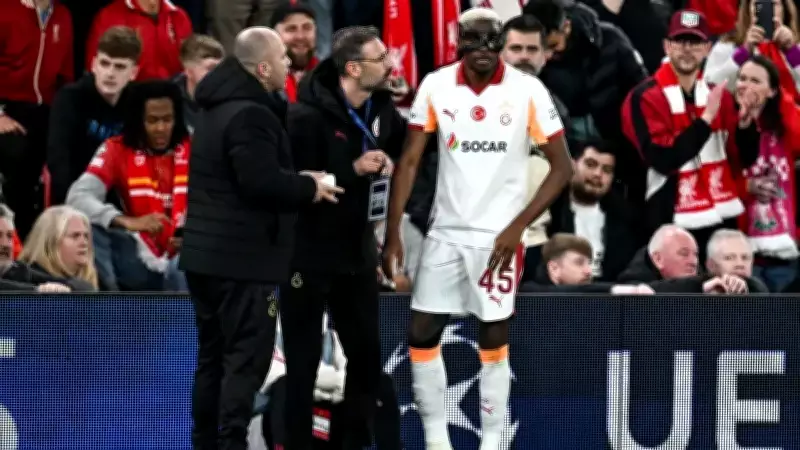 Galatasaray'ın Yıldızı Osimhen, Liverpool Maçındaki Kırık Kolunu Anlattı