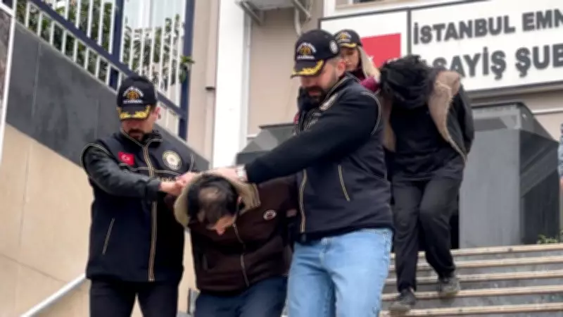 Gayrettepe Merdivenlerinde Kelepçeli İndirme: Bıçaklı Tehdit Görüntüleri Sosyal Medyada Patladı