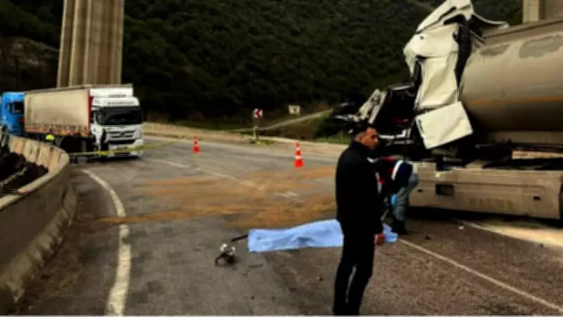 Gaziantep'te Tanker Kazası: Bir Kişi Hayatını Kaybetti, Bir Kişi Yaralandı