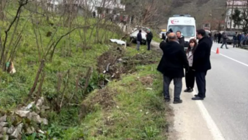 Giresun'da Köpekten Kaçan Pikap Yayaya Çarptı: 1 Kişi Hayatını Kaybetti