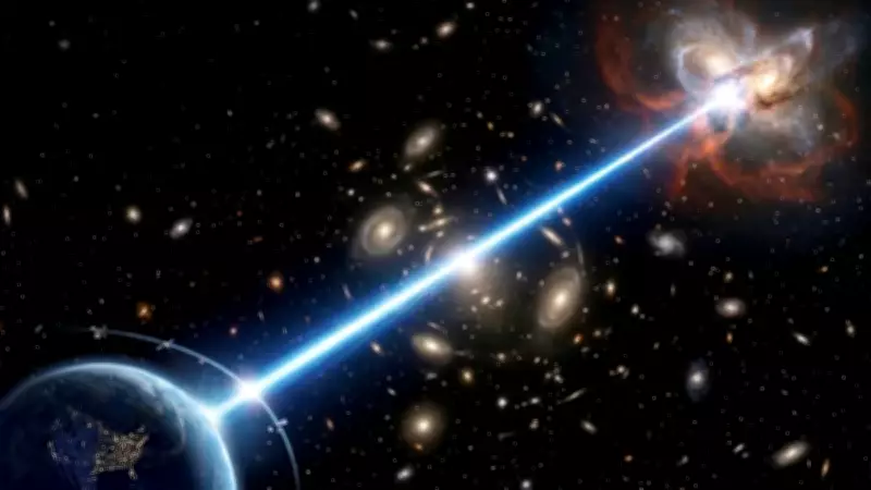 Gökbilimciler Şokta: Evrenin Öbür Ucundan Devasa Lazer Sinyali Tespit Edildi