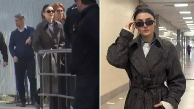 Hande Ercel Adliyede Uyuşturucu Soruşturması Kapsamında İfade Verdi