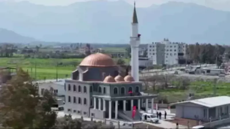 Hatay'da Deprem Sonrası 123. Cami Gülcihan Camii İbadete Açıldı
