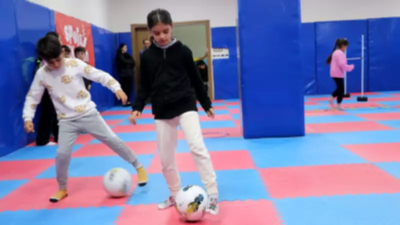 Hatay'da Depremzede İlkokul Öğrencileri Sporla Hayata Tutunuyor