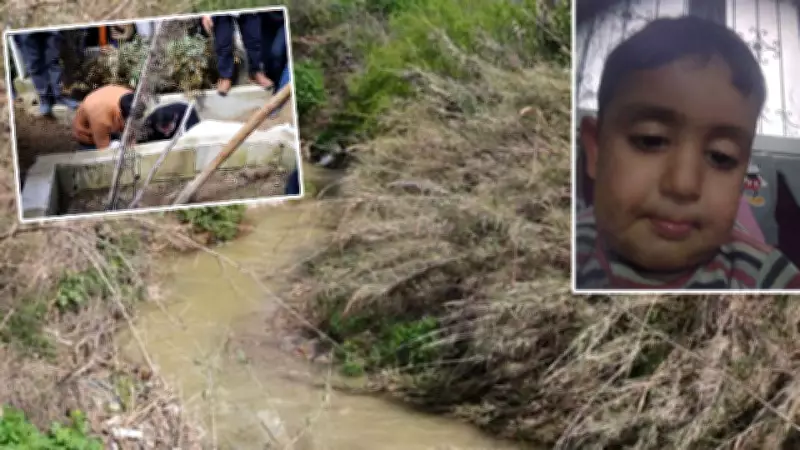 Hatay'da Yürekleri Dağlayan Olay: 4 Yaşındaki Abdullah Dereye Düşerek Hayatını Kaybetti