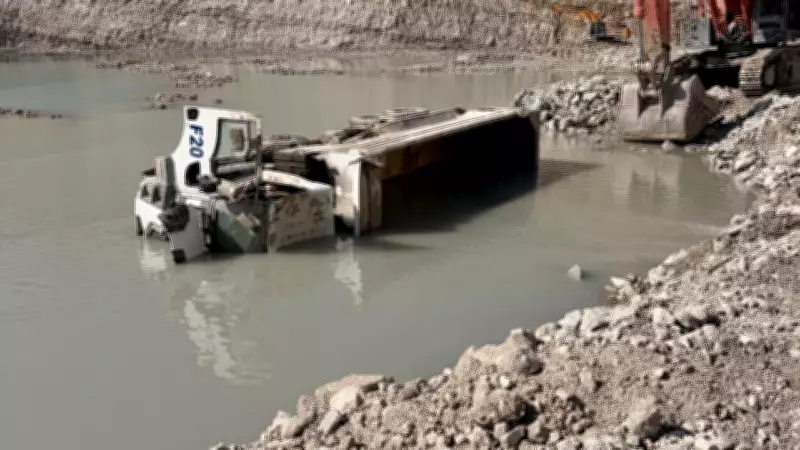 Hisarcık'ta Maden Sahasında Kamyon Devrildi: 1 İşçi Hayatını Kaybetti