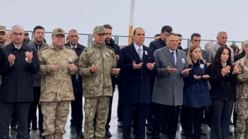 Iğdır'da Şehit Askerler İçin Hüzünlü Uğurlama Töreni Düzenlendi