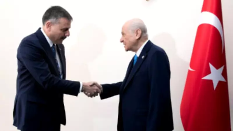 İçişleri Bakanı Çiftçi, MHP Lideri Bahçeli'yi Meclis'te Ziyaret Etti
