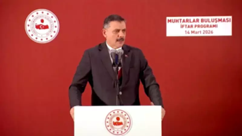 İçişleri Bakanı Çiftçi Muhtarlarla İftarda Buluştu: 'Mahalleler Güçlü Olursa Türkiye Güçlenir'