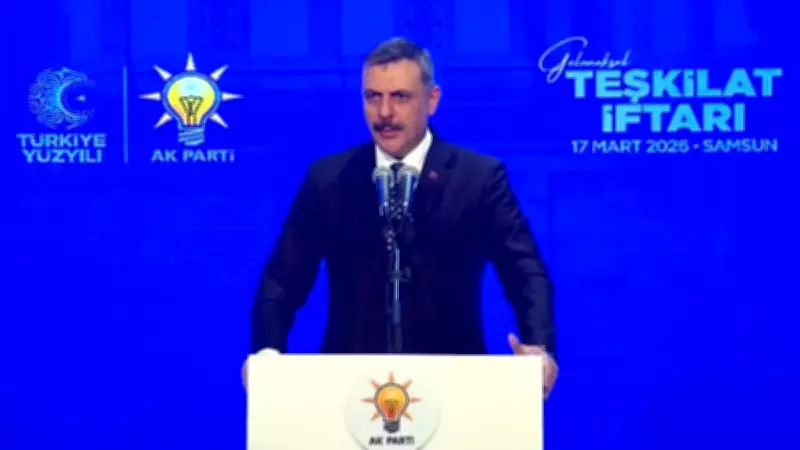 İçişleri Bakanı Çiftçi Samsun'da Konuştu: Huzur Yoksa Kalkınma Olmaz