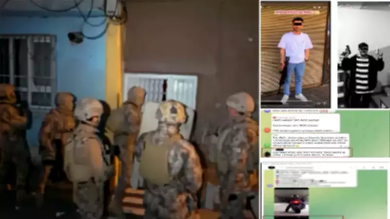 İçişleri Bakanı Çiftçi'nin Açıklaması Sonrası Sokak Çetelerine Büyük Operasyon