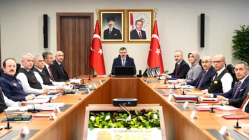 İçişleri Bakanlığı'nda Kritik Sınır Güvenliği Toplantısı: Tüm Birimler Alarm Durumunda