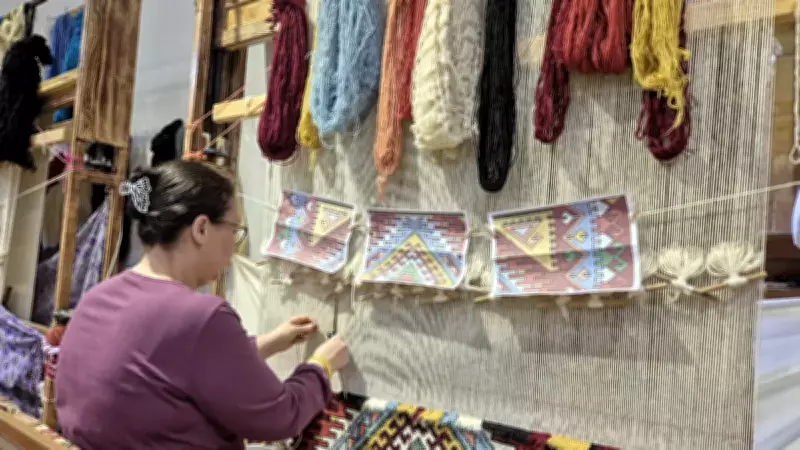 Isparta'da Halı Dokuma Geleneği Kadınların Elleriyle Yeniden Hayat Buluyor