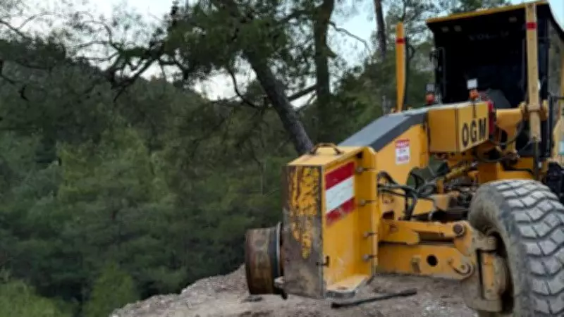 Isparta'da Yüksek Basınç Dehşeti: Tamiratta Fırlayan Teker Kadını Uçuruma Savurdu