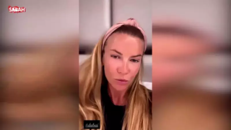 Ivana Sert Dubai'de Füze Saldırısı Sırasında Oğlu Ateş'le Mahsur Kaldı