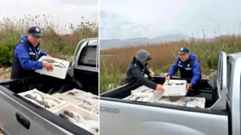 Kaçak Avcılığa Sıkı Denetim: Balıklara El Konuldu, 16 Bin TL Ceza Kesildi