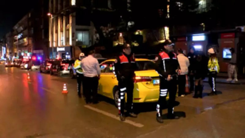 Kadıköy'de Helikopter Destekli 'Huzur İstanbul' Denetimi Gerçekleştirildi