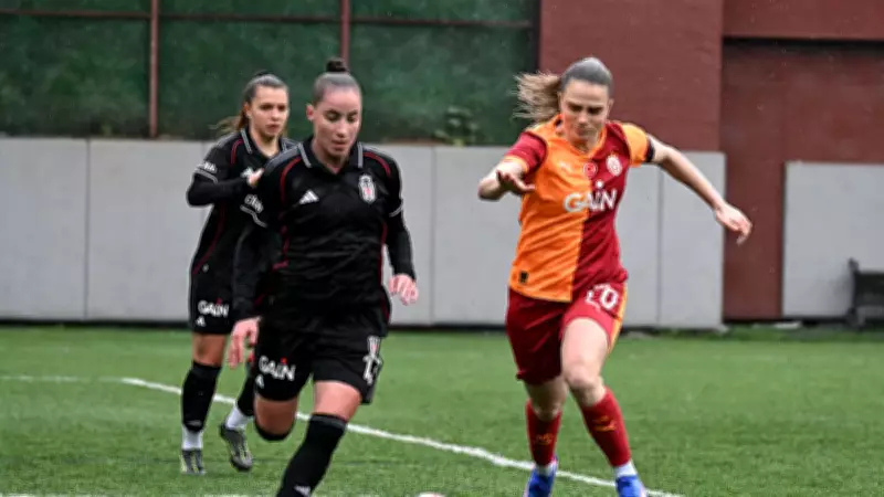 Kadın Futbol Süper Ligi'nde 8 Gollü Derbi: Beşiktaş ve Galatasaray GAİN 4-4 Berabere Kaldı