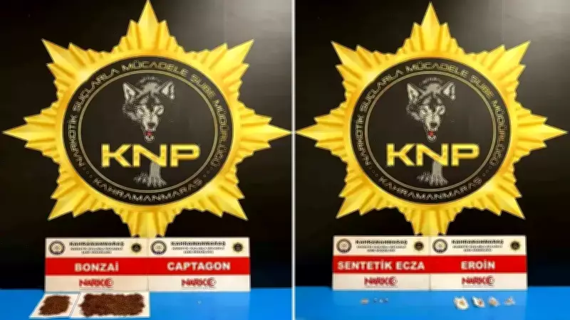 Kahramanmaraş'ta Uyuşturucu Operasyonu: İki Şüpheli Tutuklandı