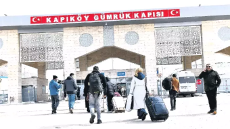 Kapıköy Sınır Kapısı'nda Geçişler Kontrollü Devam Ediyor, Güvenlik Önlemleri Artırıldı