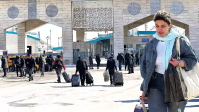 Kapıköy Sınır Kapısı'ndaki İranlılar: Erdoğan Barış İçin Elinden Geleni Yapacaktır