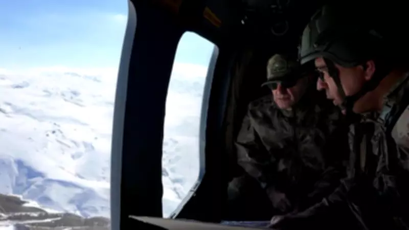 Kara Kuvvetleri Komutanı Orgeneral Metin Tokel İran Sınırında Denetimlerde Bulundu