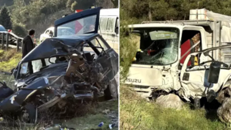 Karabük'te Feci Kaza: Otomobil ile Kamyon Çarpıştı, 2 Kişi Hayatını Kaybetti