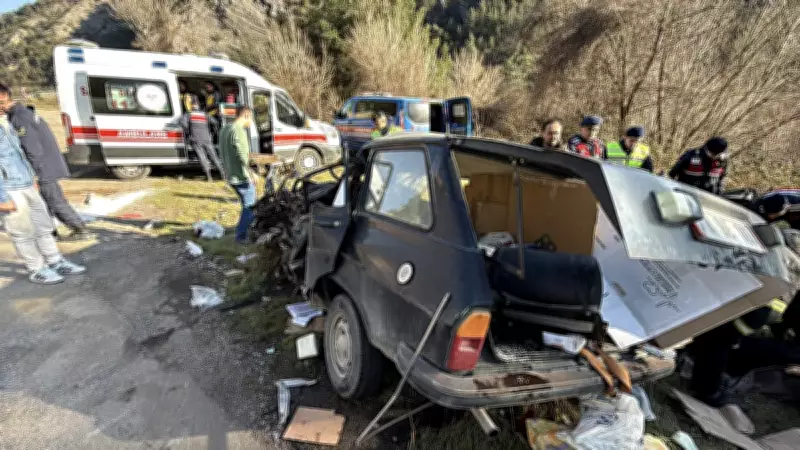 Karabük'te Feci Trafik Kazası: 1 Kişi Hayatını Kaybetti, 5 Kişi Yaralandı