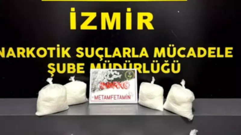 Kargo Firmasına Operasyon: 9 Kilo Metamfetamin Ele Geçirildi