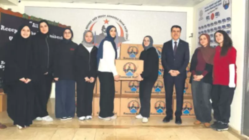 Kartal'da İmam Hatip Öğrencileri Ramazan Seferberliği Başlattı