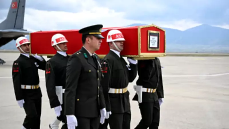 Katar'daki Helikopter Kazasında Şehit Düşen Binbaşının Cenazesi Isparta'ya Getirildi