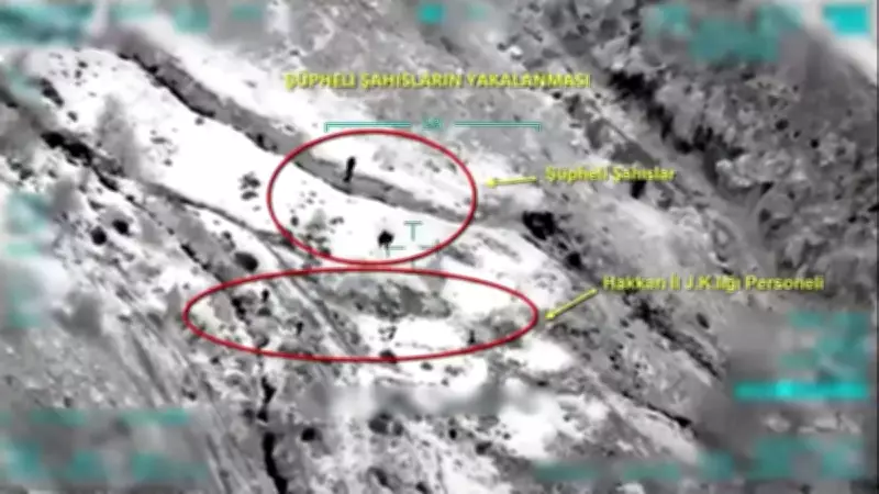 Katırlarla Uyuşturucu Taşıyan Zehir Tacirleri İHA'lar ile Yakalandı