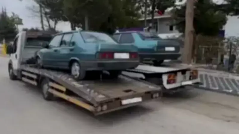 Kayseri'de Yol Yarışı Yapan Sürücülere Para Cezası ve Araçlara 60 Gün Men