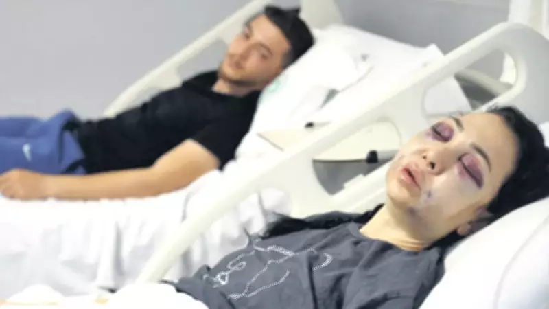 Küfür Etmeyin Diyen Gencin Annesiyle Birlikte Saldırıya Uğraması