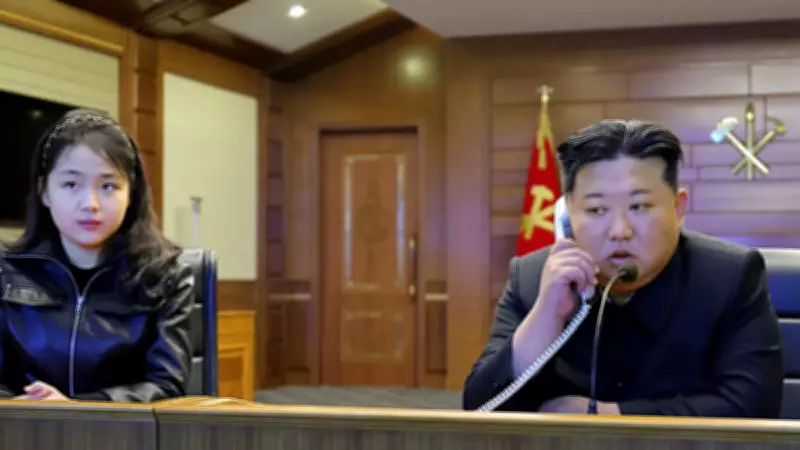 Kim Jong-un'dan Nükleer Mesaj: Kızıyla Füze Testini Denetledi