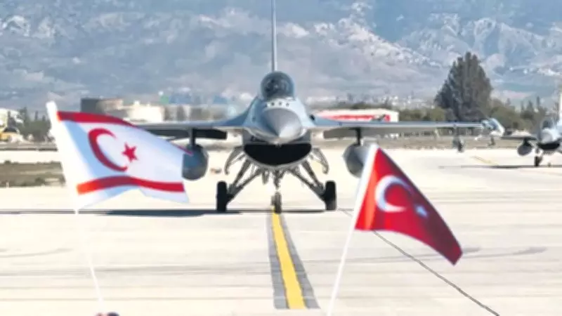 KKTC'ye 6 F-16 ve Hava Savunma Sistemleri Konuşlandırıldı