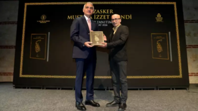 Kültür Bakanı Ersoy, Ayasofya Hattatı Kazasker Mustafa İzzet Efendi'ye Vefayı Anlattı