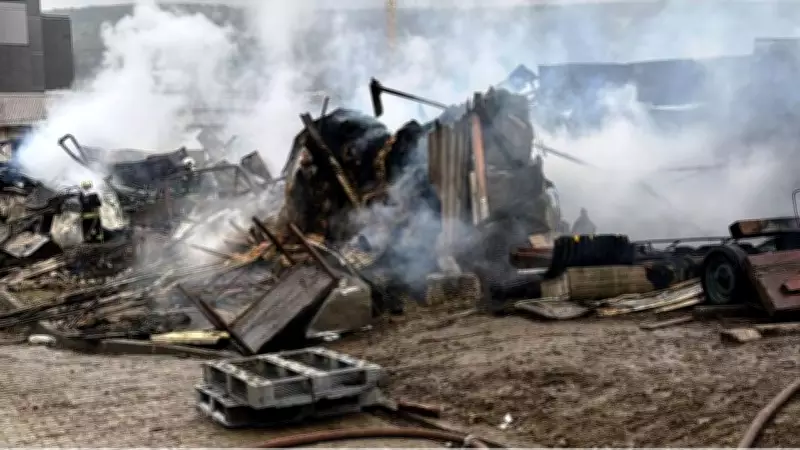 Kocaeli'de Ahır Yangını: 50 Küçükbaş Hayvan Can Verdi