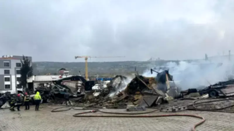 Kocaeli'de Ahır Yangınında 460 Hayvan Telef Oldu: İnceleme Başlatıldı