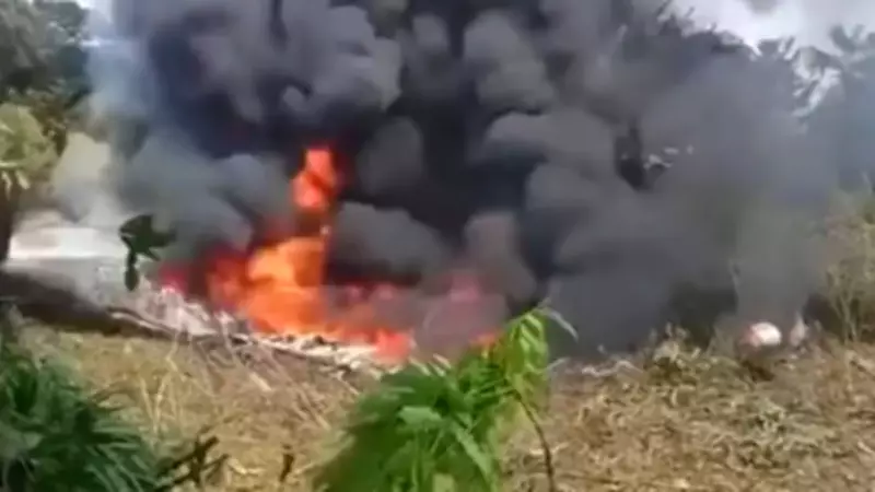 Kolombiya'da Askeri Uçak Düştü: 100 Kişiyi Taşıyan Nakliye Uçağı Kaza Kırıma Uğradı