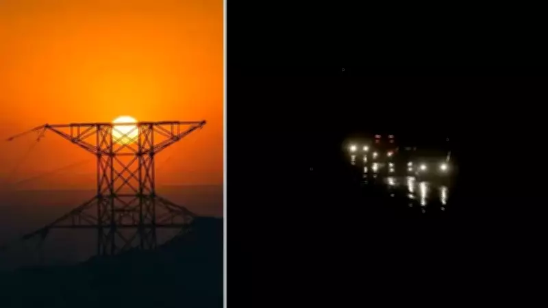 Komşu Ülke Karanlığa Gömüldü: Elektrik Sistemi Tamamen Çöktü, Nedeni Bilinmiyor